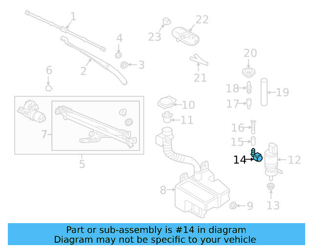 Washer Hose Elbow 3B0-955-665-C - View 138