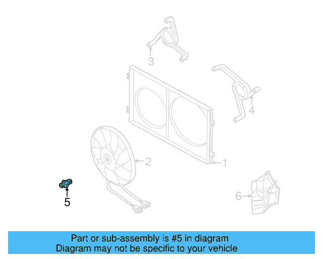 Engine Cooling Fan Temperature Switch 1J0-959-481-A - View 22