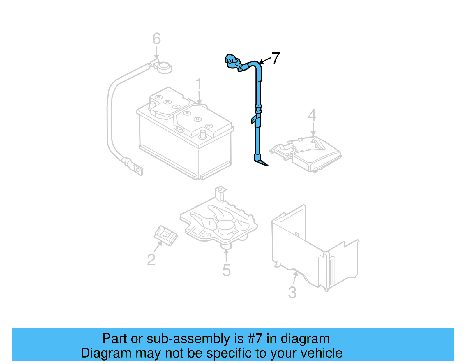 Negative Cable 1J0-971-235-G