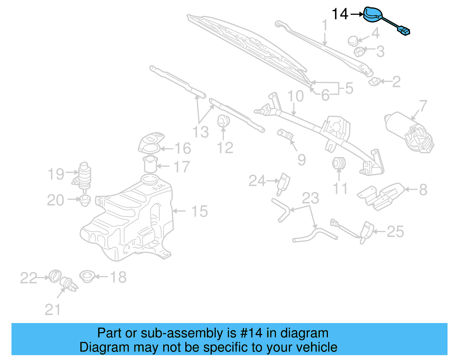 Rain Sensor 1J0-971-411-A