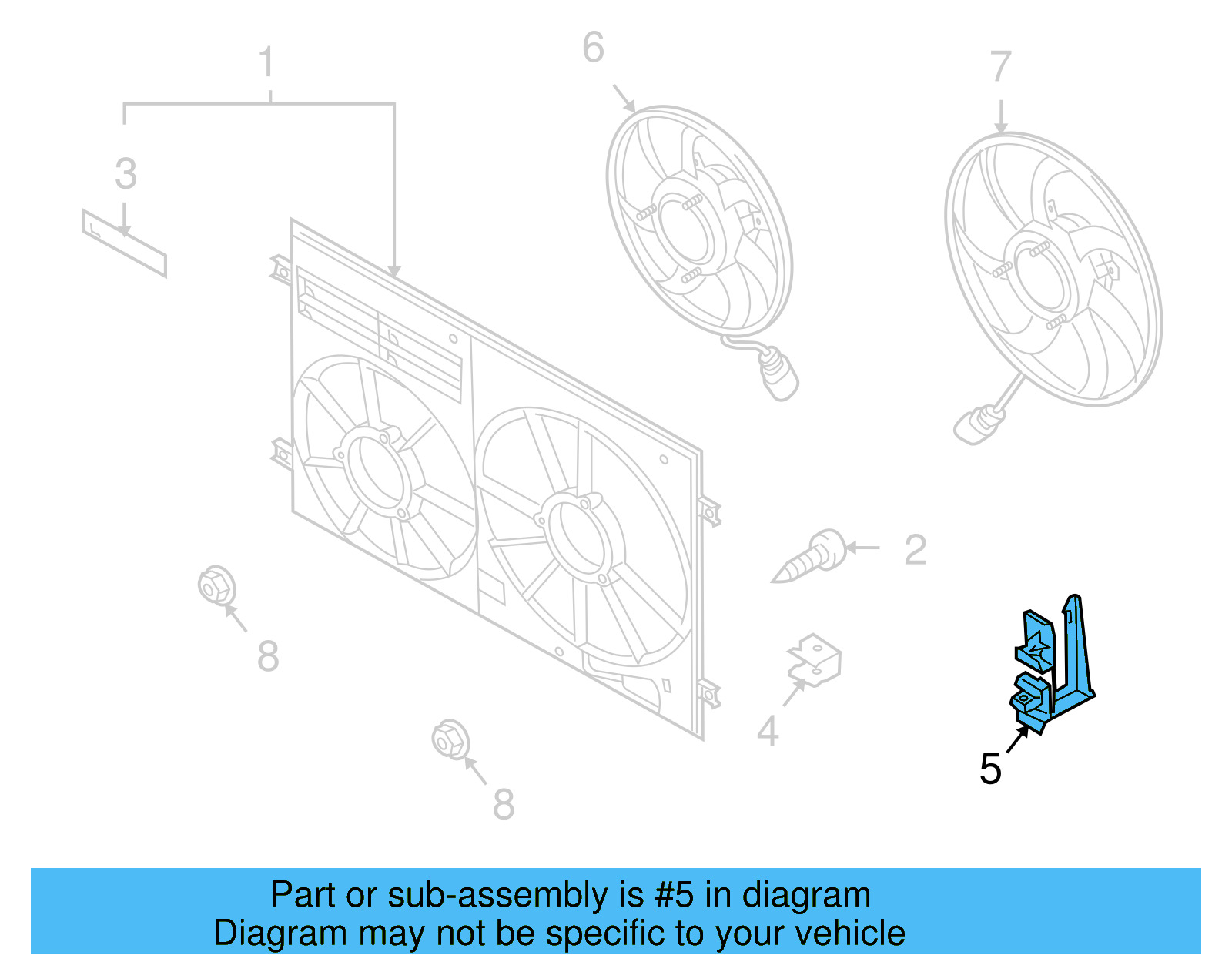 Bracket 1J0-971-830-H - View 9