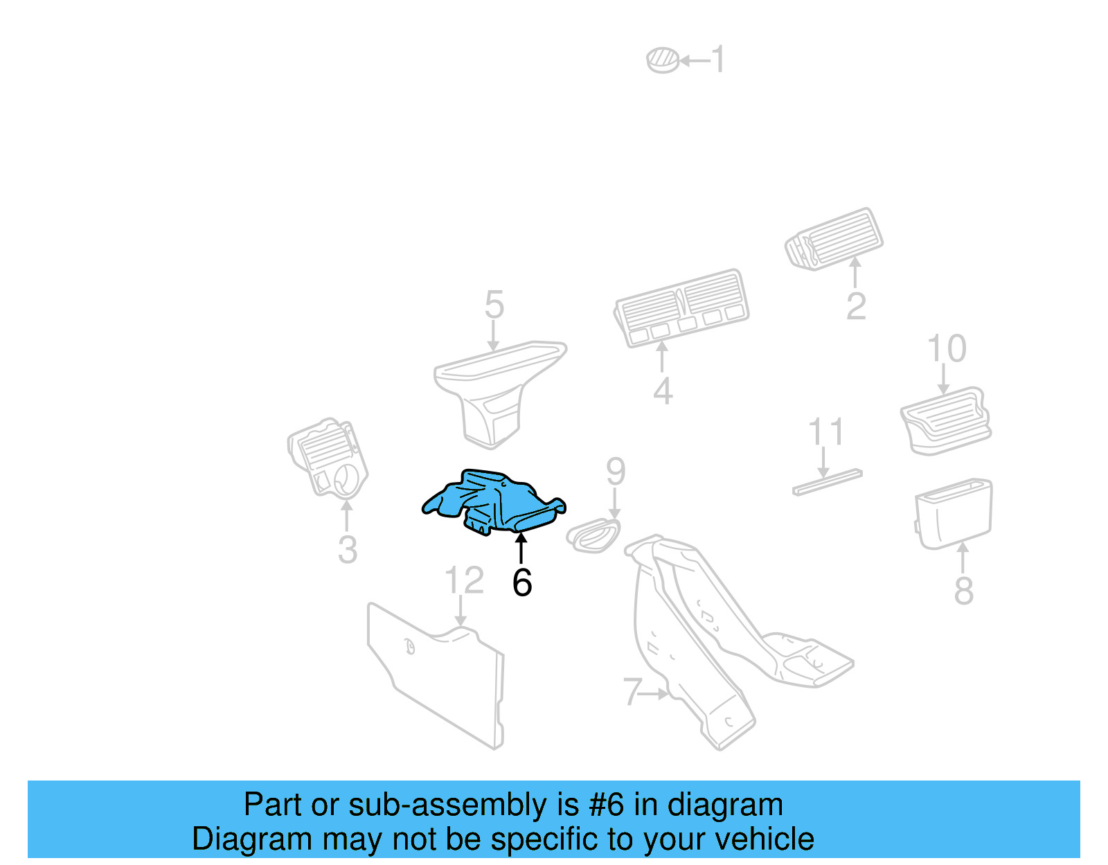 Duct 1J1-819-151-D - View 11