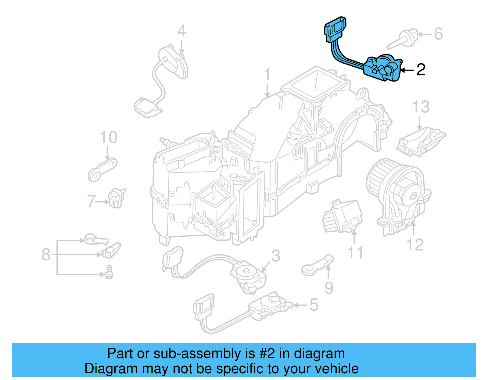 Adjust Motor 1J1-907-511-A - View 14