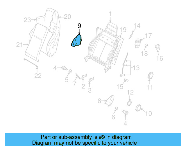 Recline Cover 1J3-881-480-C-B41