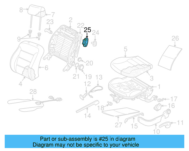 Release Lever Bezel 6R3-881-607-U71 - View 10