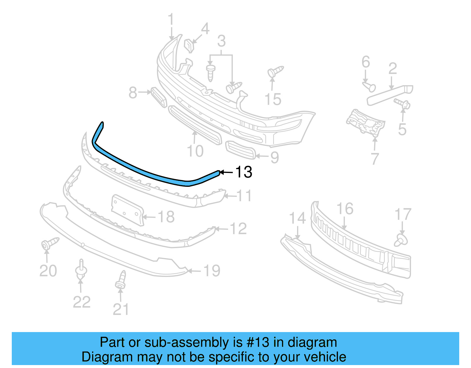 Chrome Strip 1J5-807-243-B-2ZZ - View 12