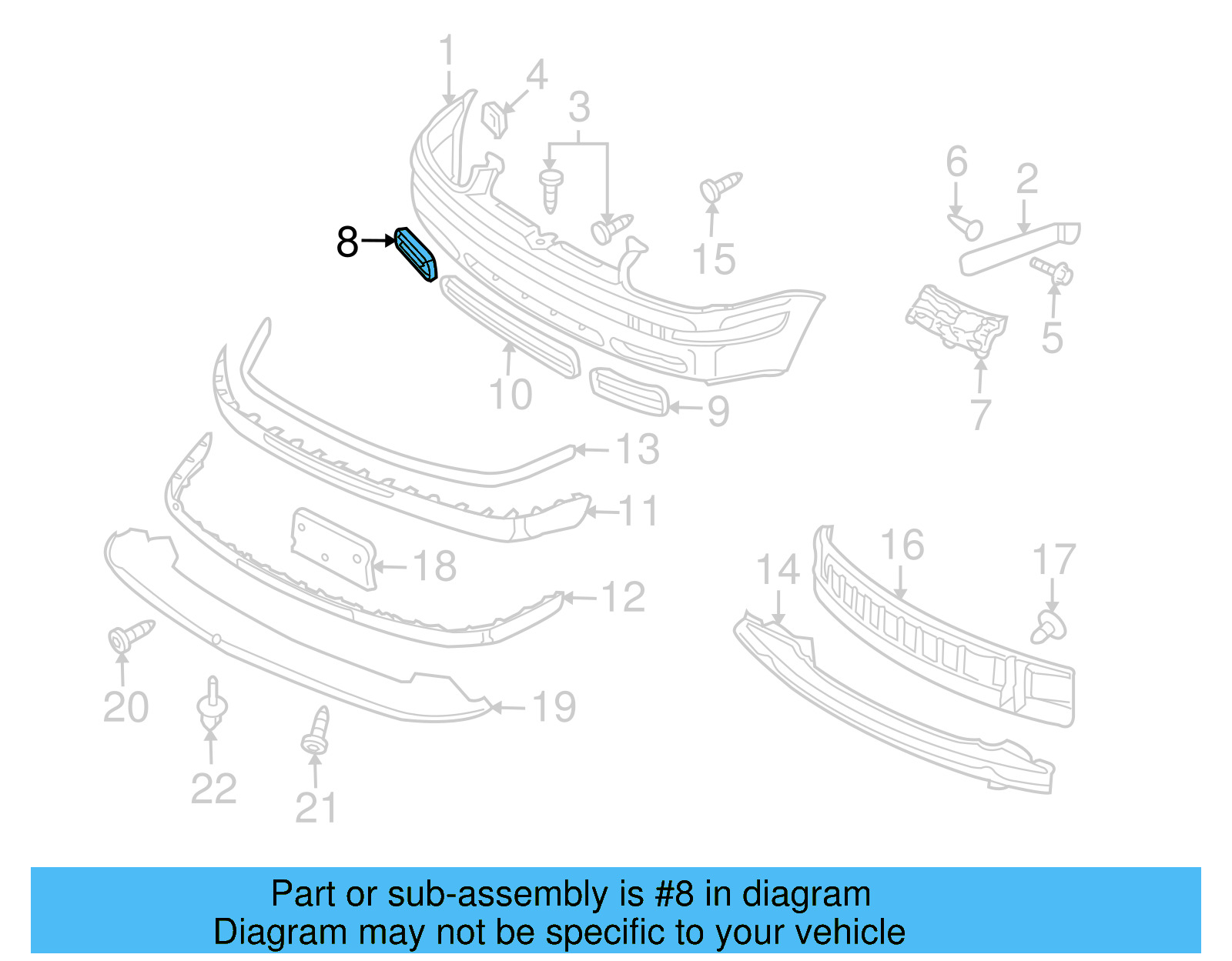 Grille 1J5-853-666-B-B41 - View 2