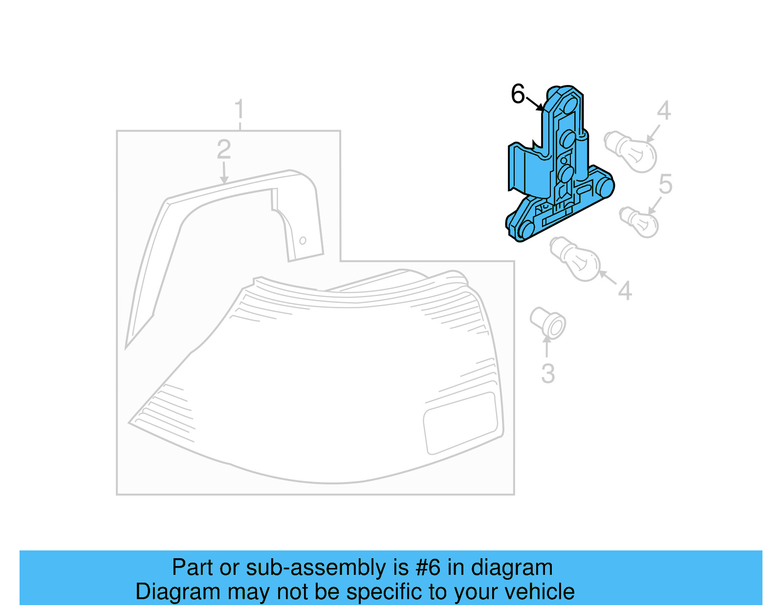 Socket Plate 1J5-945-257 - View 3