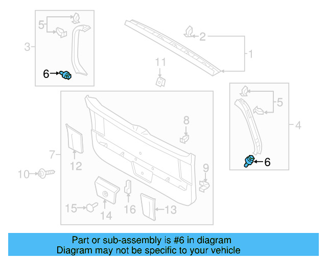 Side Trim Panel Screw N-906-986-06 - View 147