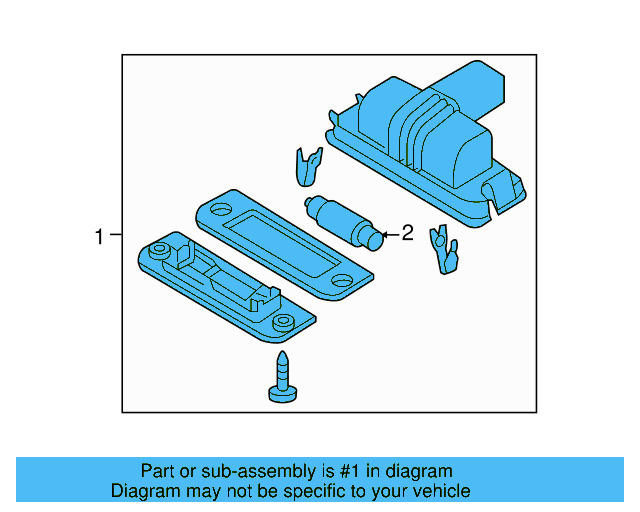 License Lamp 1J6-943-021-B - View 16