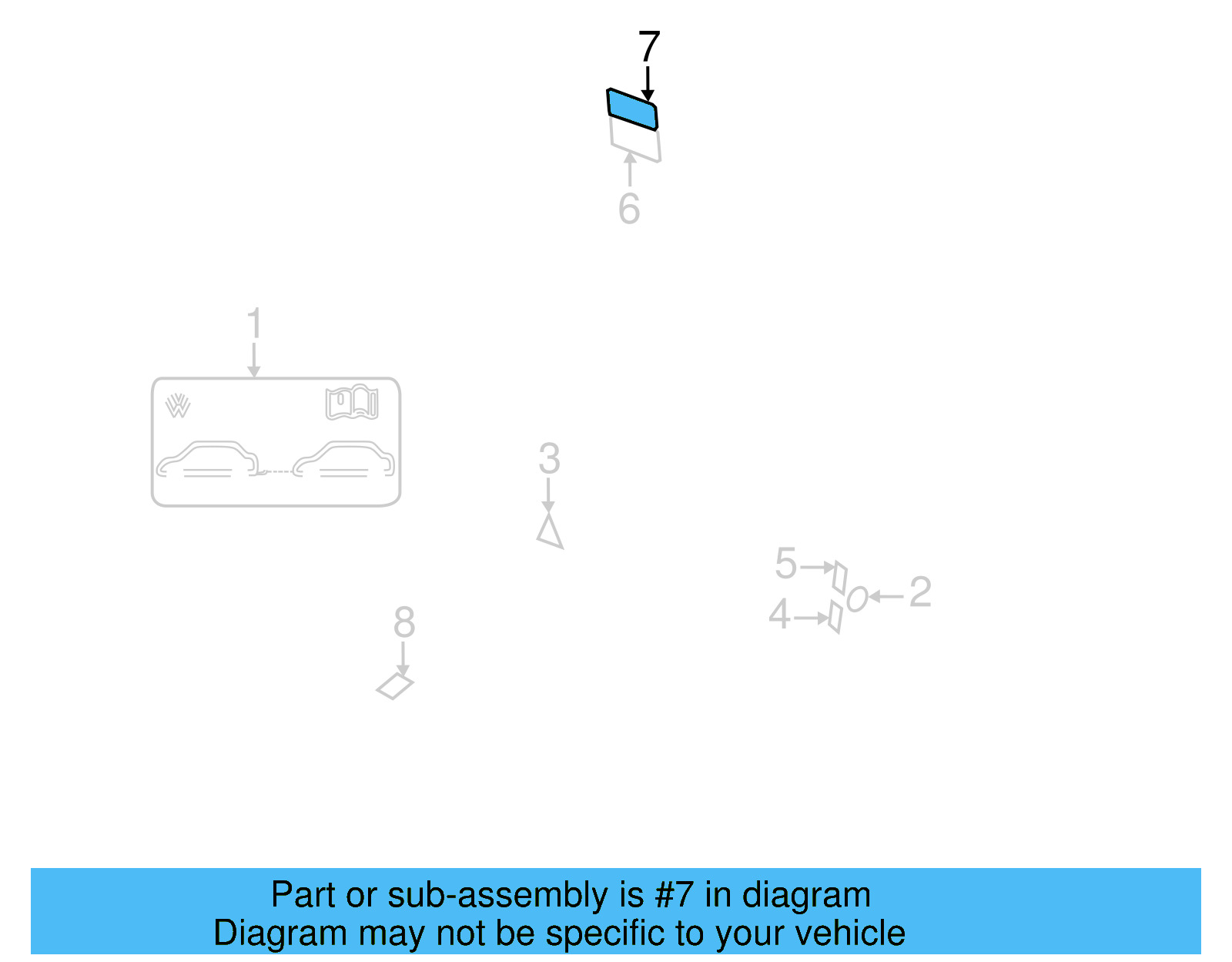 Fuel Label 1K0-010-350-S - View 5