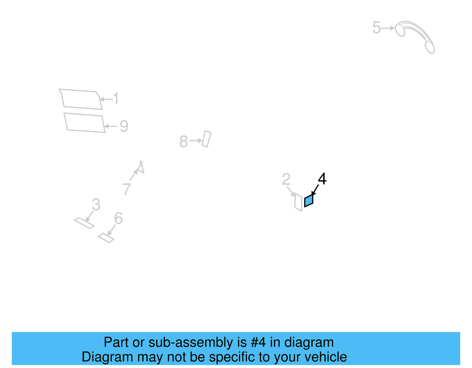 Caution Label 1K0-010-467-T - View 21