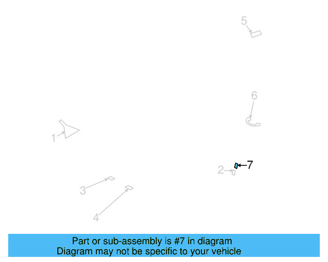 Spare Tire Label 3AA-010-006-A - View 16