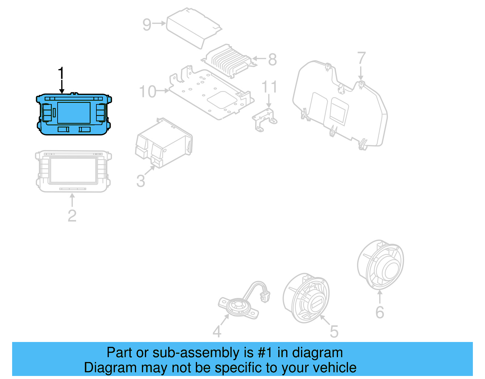 AM/FM CD 1K0-035-274-EX