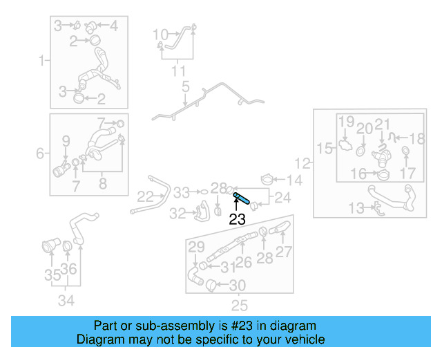 Hose 1K0-121-058-AC - View 39