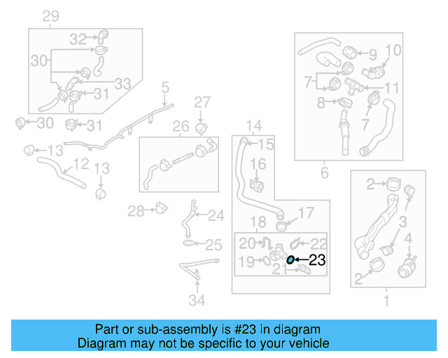 Hose 1K0-121-058-AC - View 9