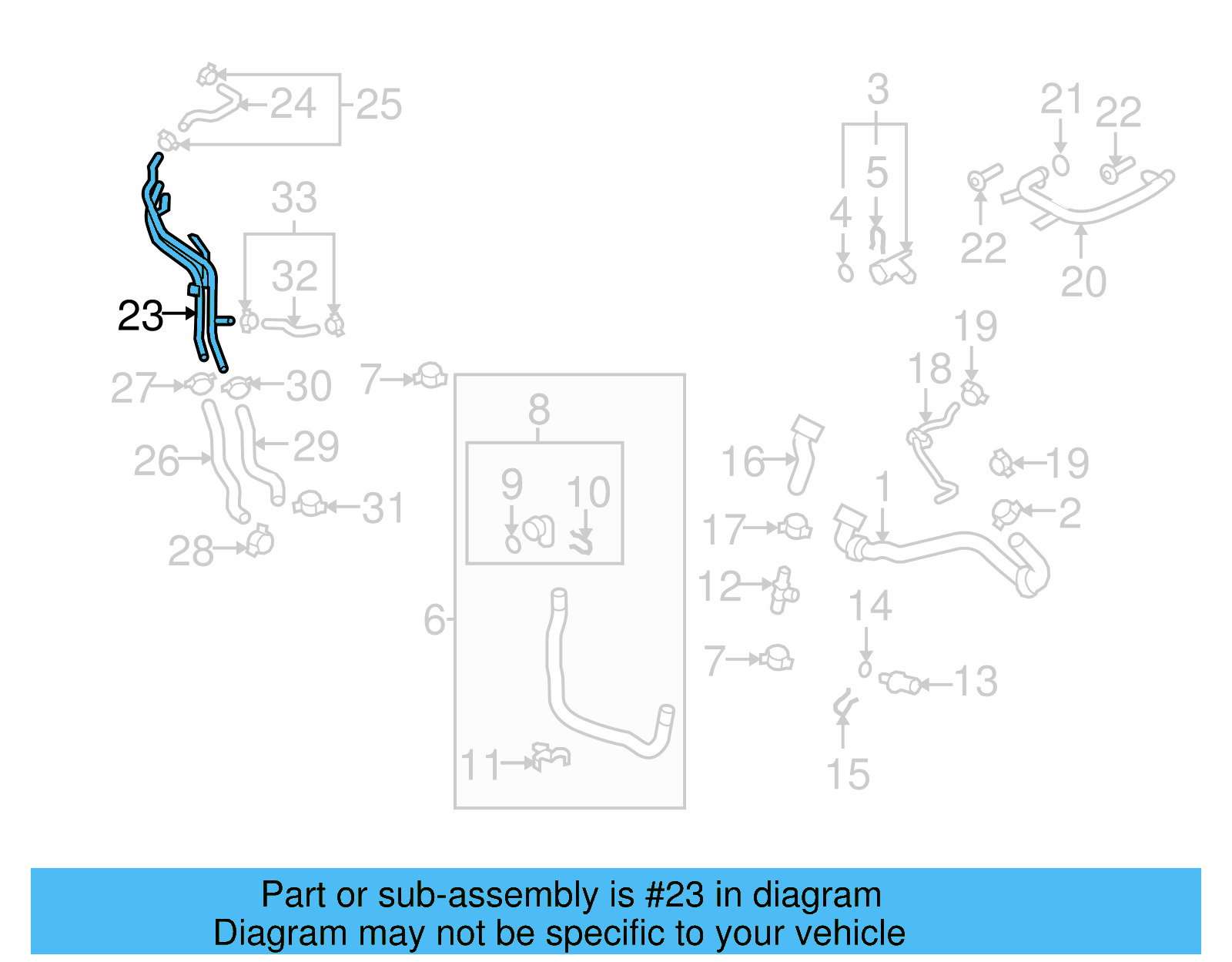 Tube Assembly 1K0-121-070-BD - View 32