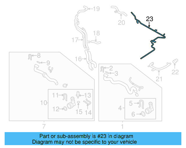 Tube Assembly 1K0-121-070-BD - View 34