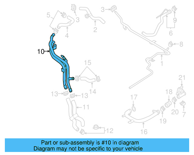 Tube Assembly 1K0-121-070-BD - View 35