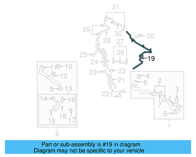 Water Pipe 06J-121-075-D - View 47