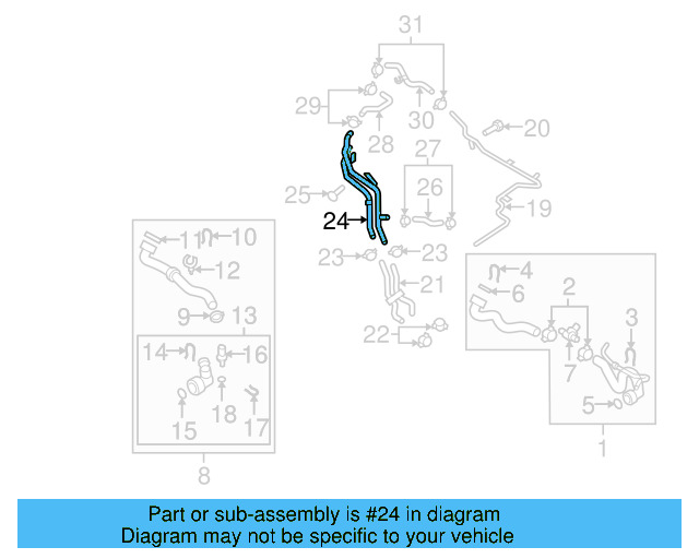Tube Assembly 1K0-121-070-BD - View 59