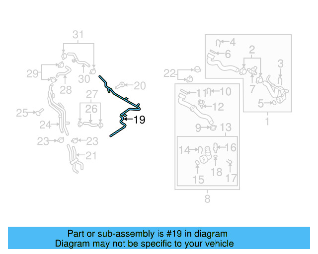 Water Pipe 06J-121-075-D - View 57