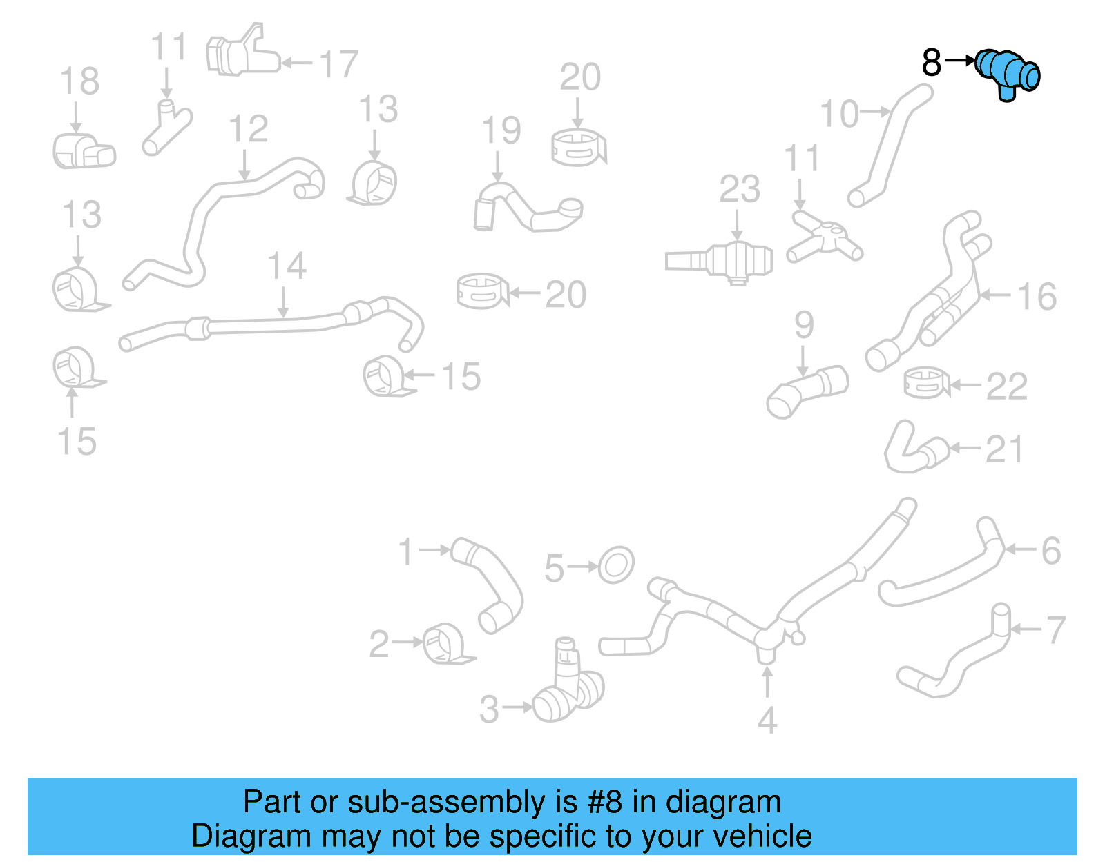 Joint 1K0-121-087-AE - View 10