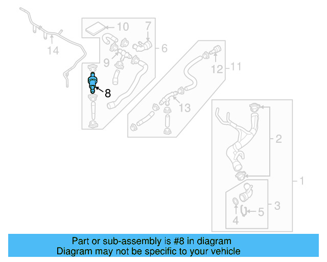 Thermostat 1K0-121-113-A - View 21