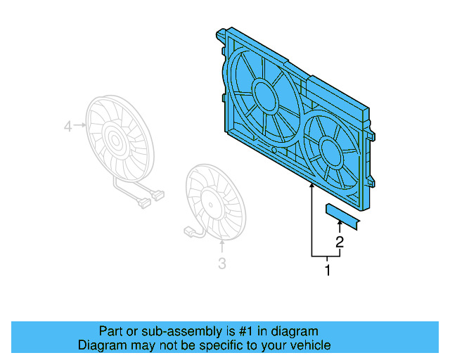 Shroud 1K0-121-205-AJ - View 40