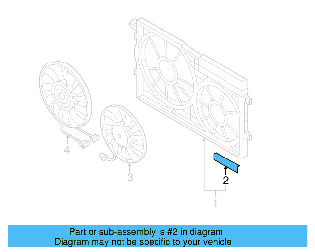 Radiator Shutter Assembly 1K0-121-223 - View 19