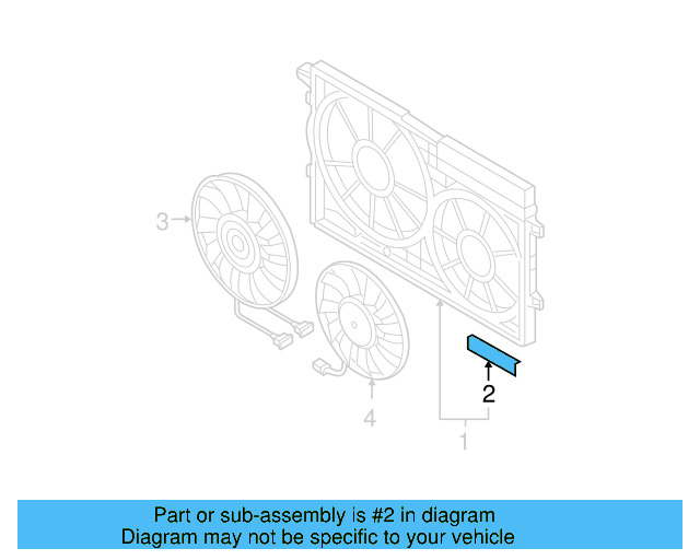 Radiator Shutter Assembly 1K0-121-223 - View 20