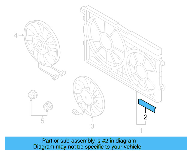 Radiator Shutter Assembly 1K0-121-223 - View 69