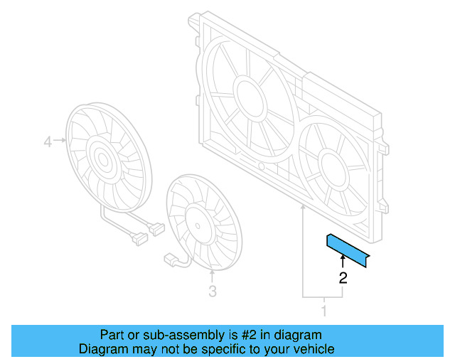 Radiator Shutter Assembly 1K0-121-223 - View 23
