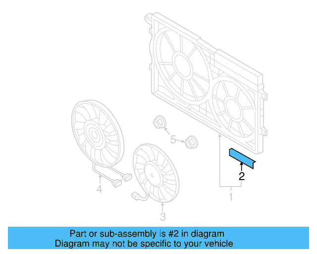 Radiator Shutter Assembly 1K0-121-223 - View 24