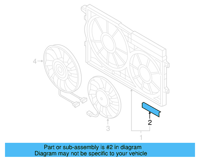 Radiator Shutter Assembly 1K0-121-223 - View 25