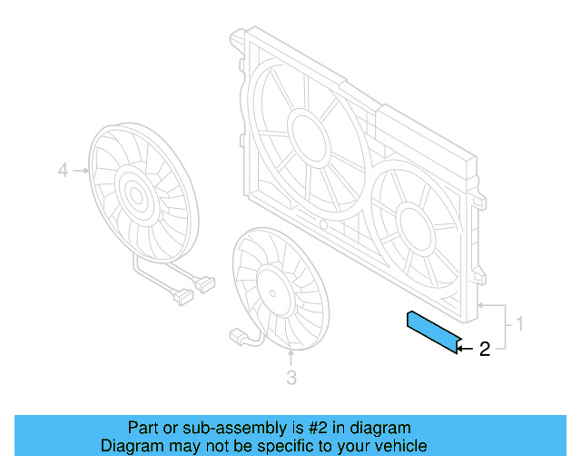 Radiator Shutter Assembly 1K0-121-223 - View 28
