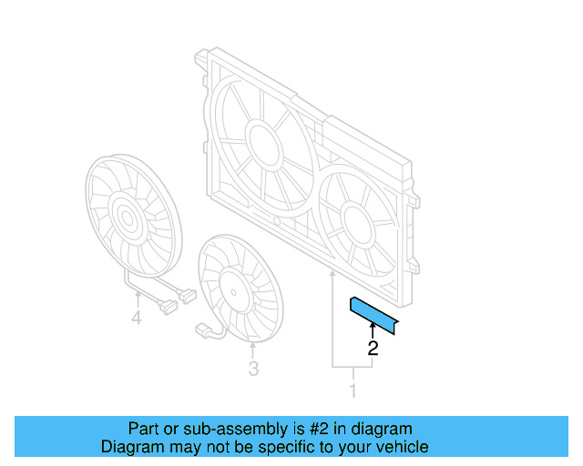 Radiator Shutter Assembly 1K0-121-223 - View 30