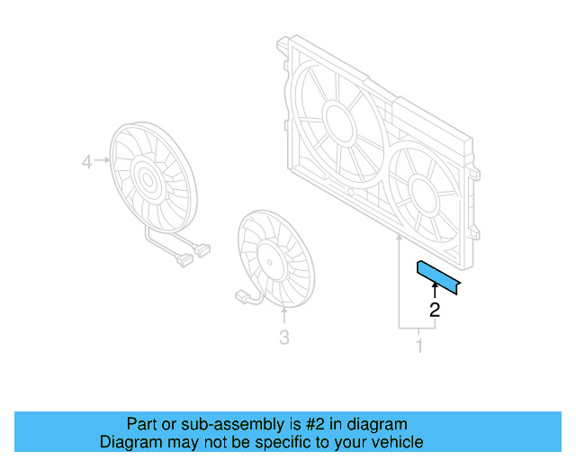 Radiator Shutter Assembly 1K0-121-223 - View 75