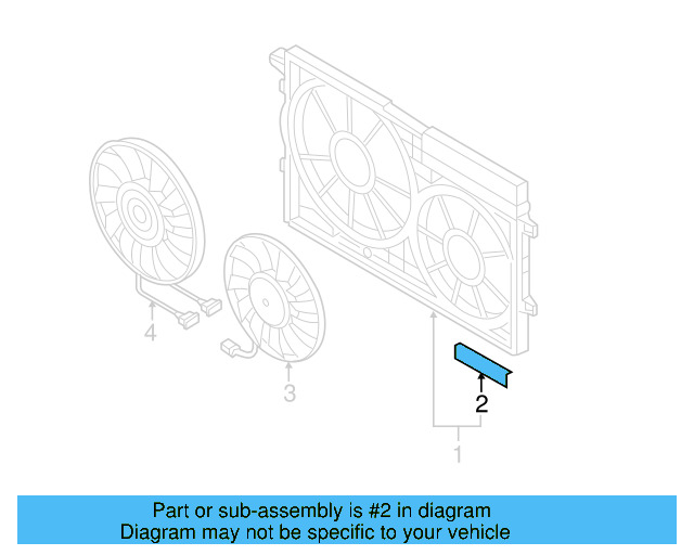 Radiator Shutter Assembly 1K0-121-223 - View 32