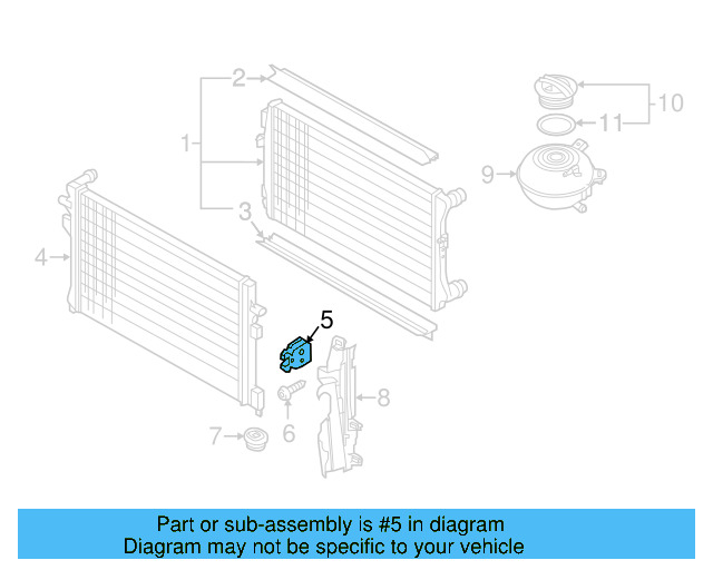 Upper Mount 1K0-121-367-P - View 22