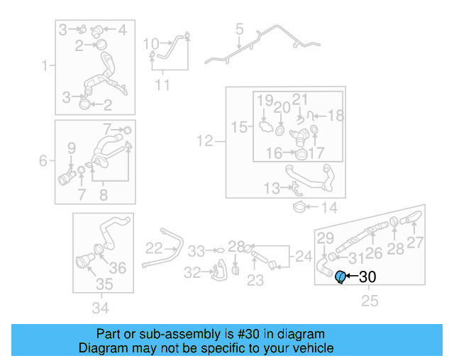 HVAC Heater Hose 1K0-122-073-FE - View 9