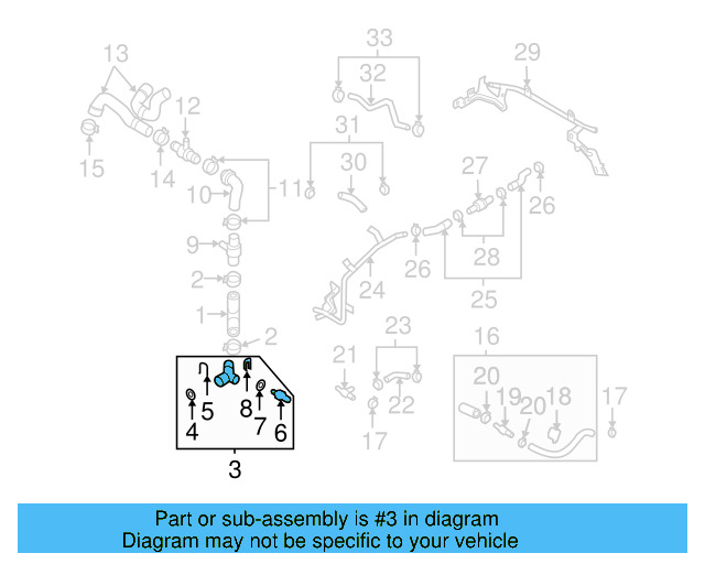 Lower Coupling 1K0-122-291-AE - View 22