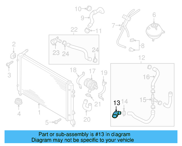 Coupling 1K0-122-291-BN - View 2