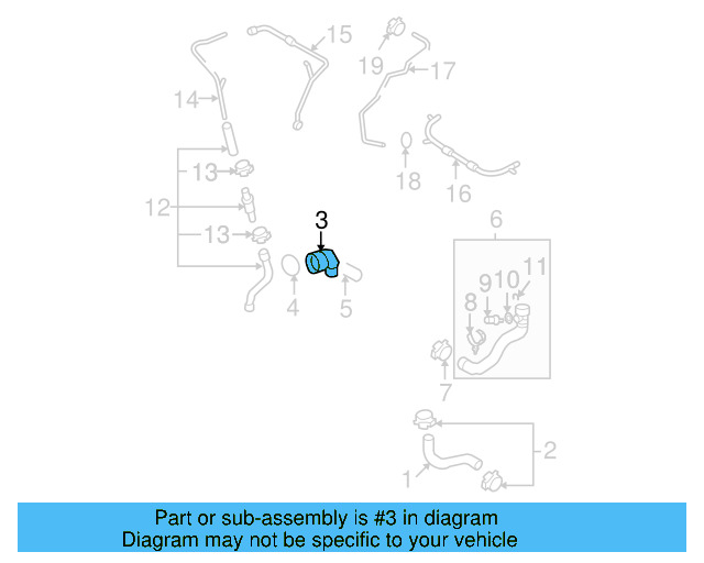Lower Coupling 1K0-122-291-L - View 9