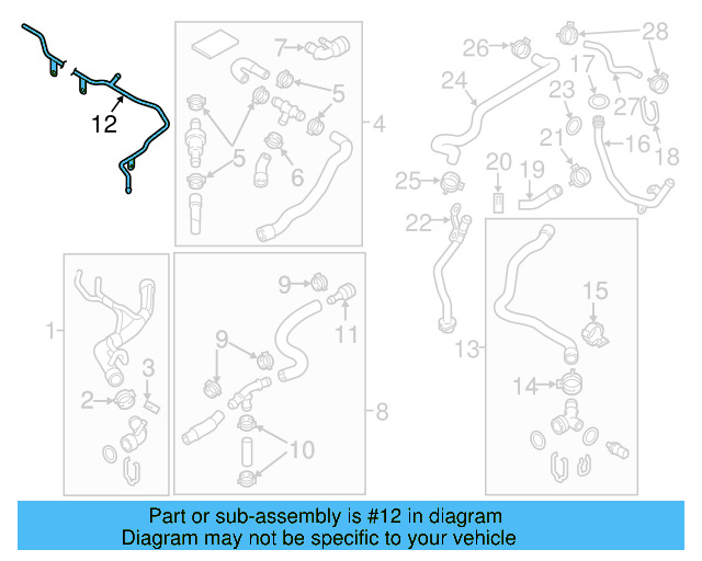 Thermostat Housing Seal WHT-005-190 - View 80