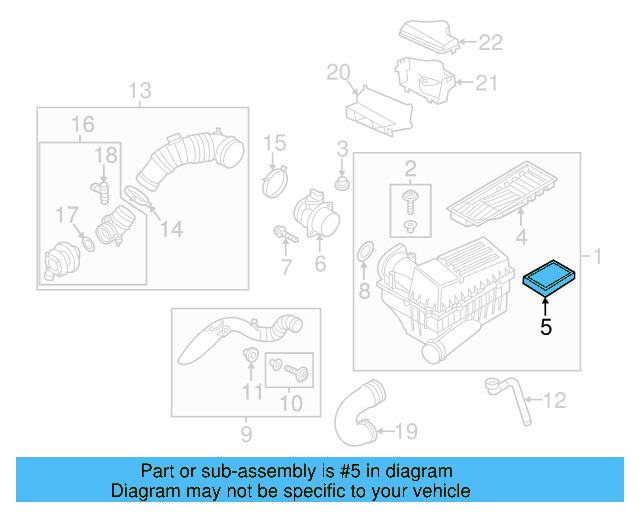 Air Filter 1K0-129-620-L