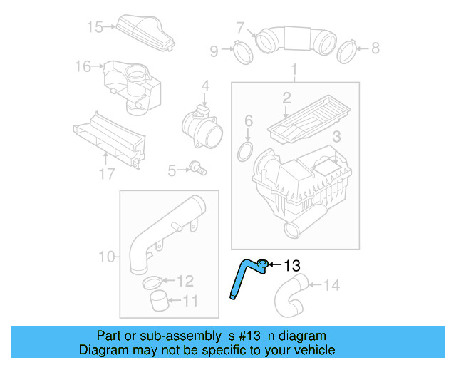 Drain Tube 1K0-129-637-D - View 28