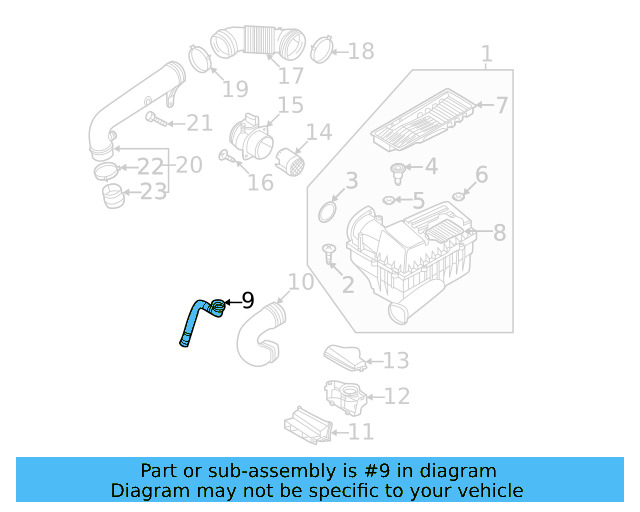 Drain Tube 1K0-129-637-D - View 62