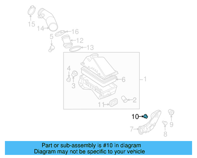 Intake Pipe Bushing 1K0-129-734-B - View 14