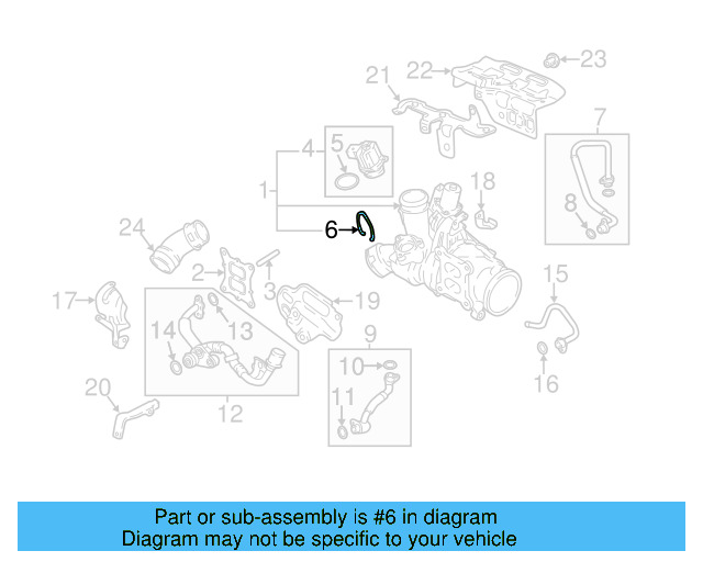 Retainer Ring 1K0-145-769-B - View 22